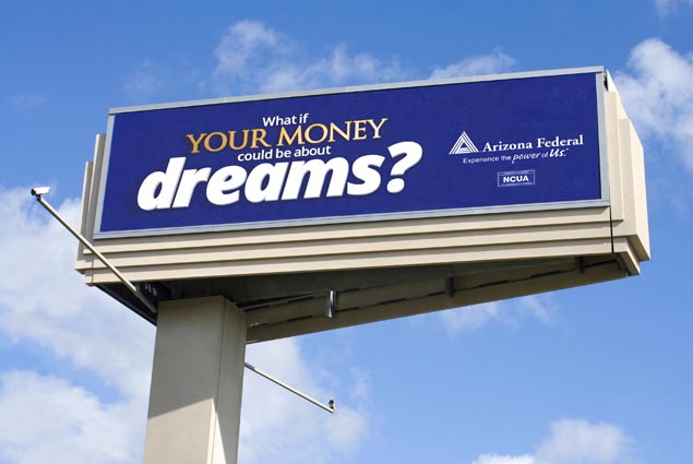 credit union billboards
